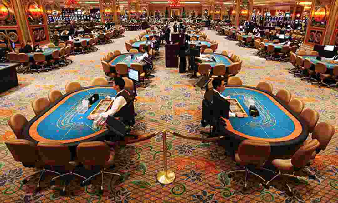 Hệ thống các bàn chơi khủng tại Sangam casino