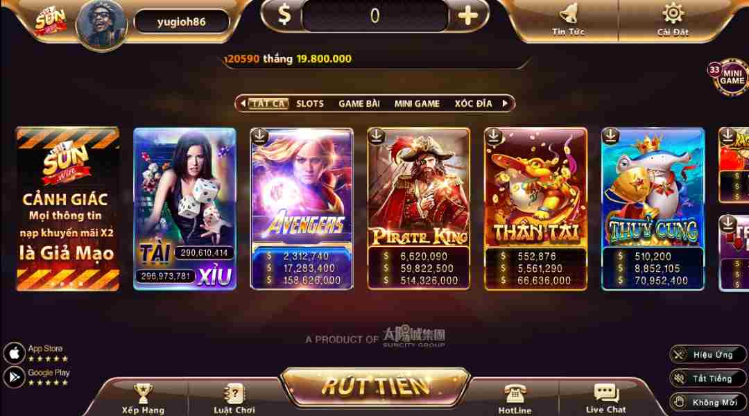 Slot game online tại cổng game Macau vô cùng hấp dẫn