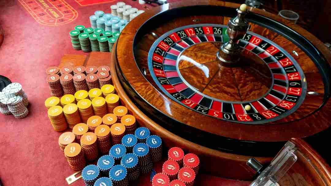 Bàn quay Roulette hiện đại tại sòng bạc Naga