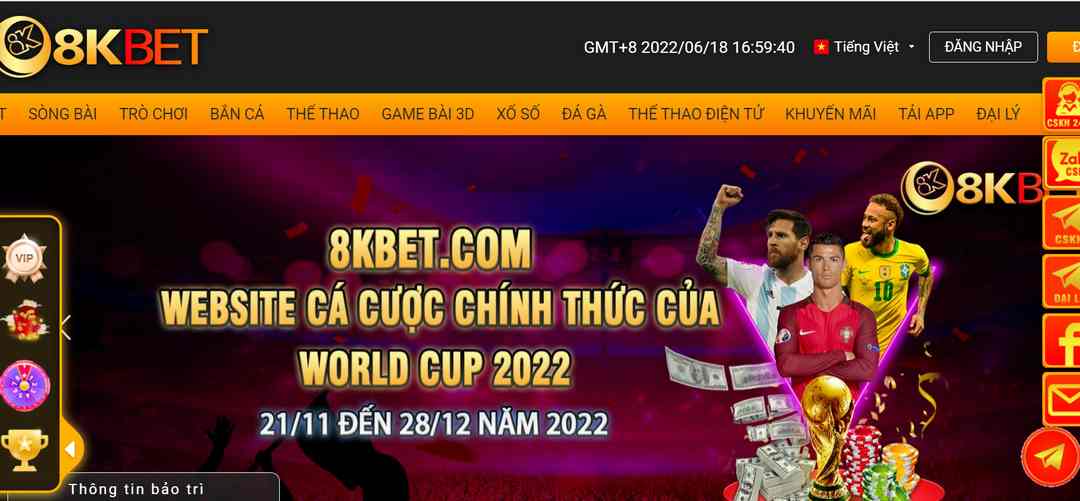 8KBET bóng đá sôi động cùng World Cup 2022 